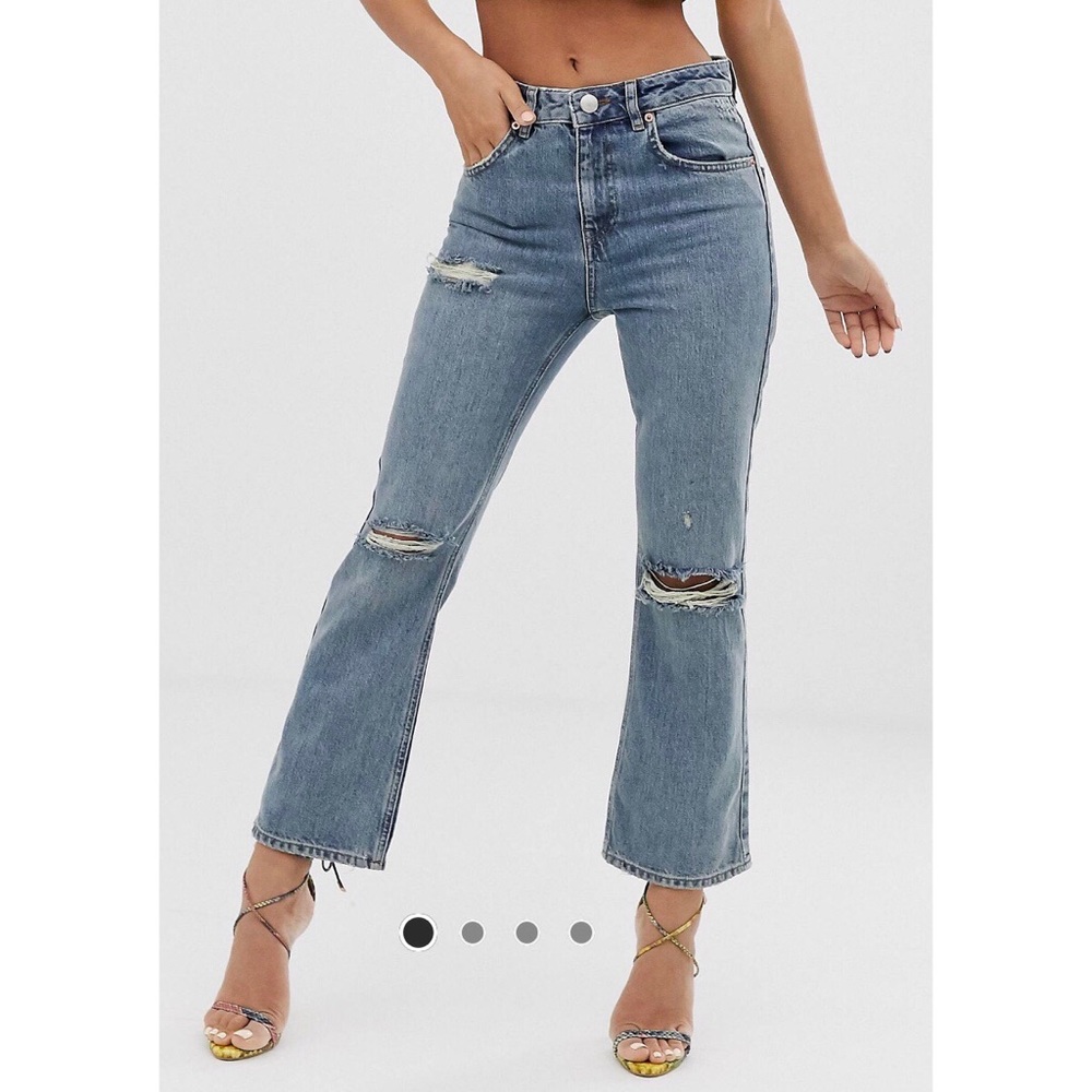 NWOT ASOS cropped jeans